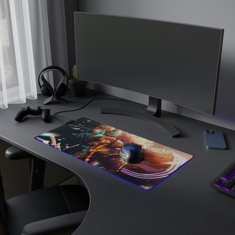 academy of champions LED Mouse Pad