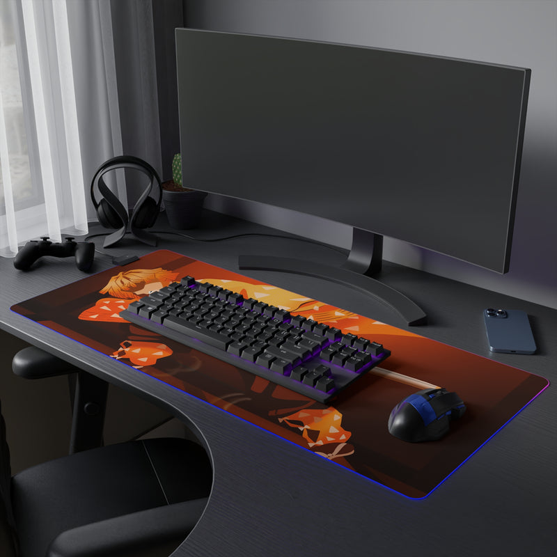 thunder hunter LED Mouse Pad