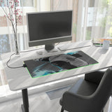 WHITE WOLF LED Mouse Pad