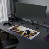 the evil hunters LED Mouse Pad