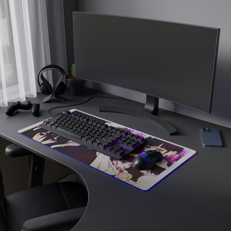 flower hunter LED Mouse Pad