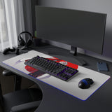 white wolf LED Mouse Pad