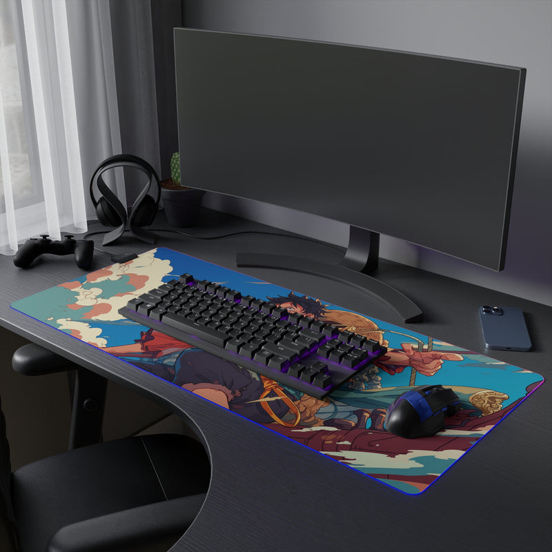 gear LED Mouse Pad