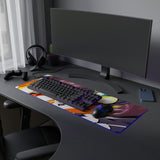 fire dragon LED Mouse Pad