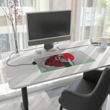 white wolf LED Mouse Pad