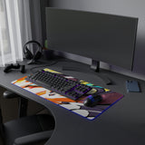 fire dragon LED Mouse Pad