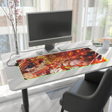 flame hunter LED Gaming Mouse Pad