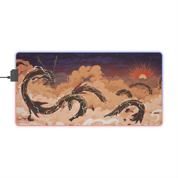 sky dragon LED Mouse Pad