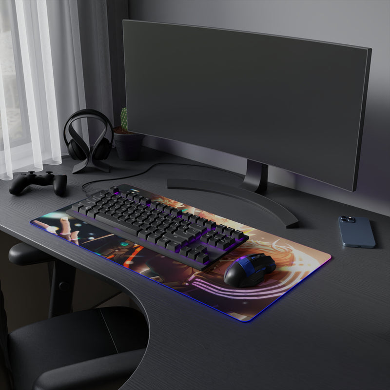 academy of champions LED Mouse Pad