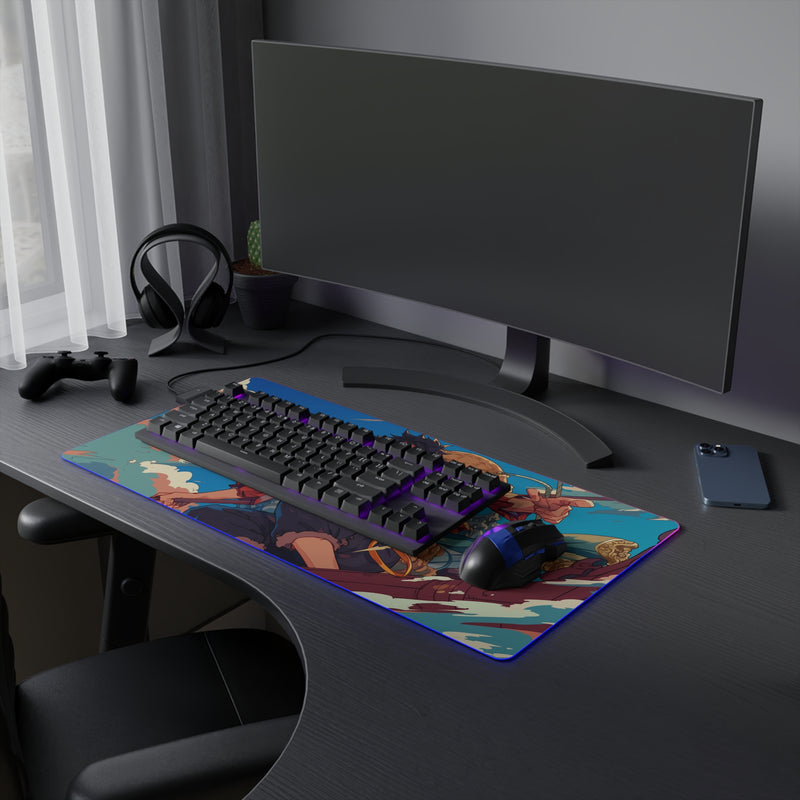 gear LED Mouse Pad