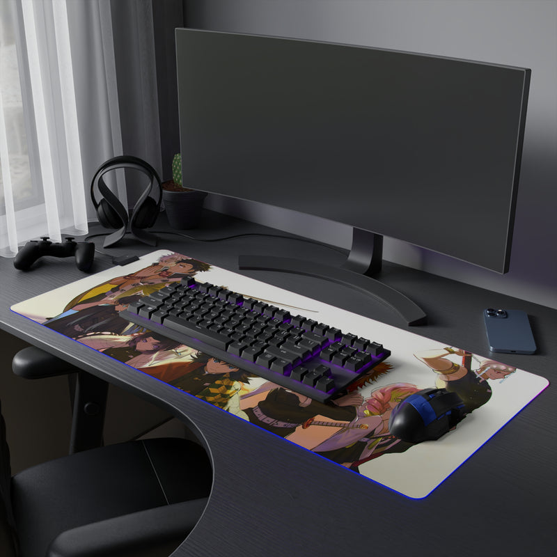 the evil hunters LED Mouse Pad