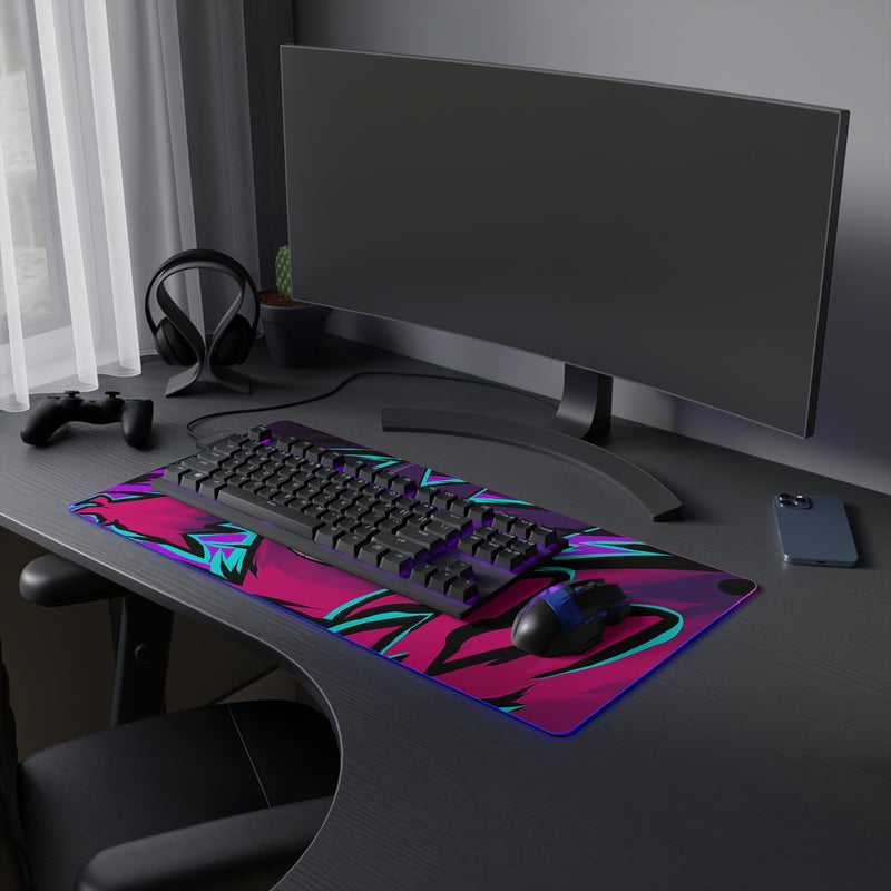 ghost super LED Mouse Pad