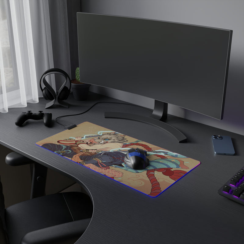 beast hunter LED Mouse Pad