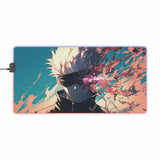 blue eyes LED Mouse Pad