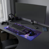 white wolf LED Mouse Pad