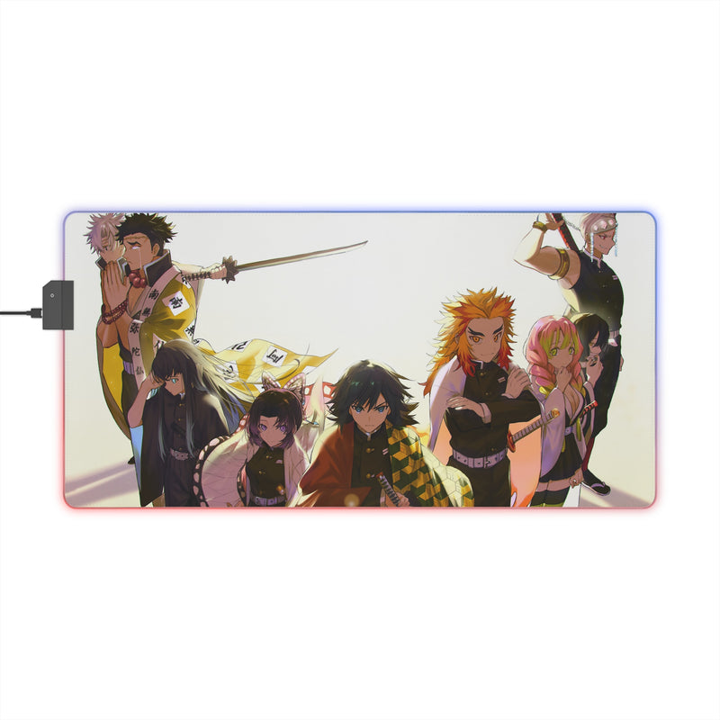 the evil hunters LED Mouse Pad