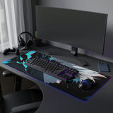 blue eyes LED Mouse Pad