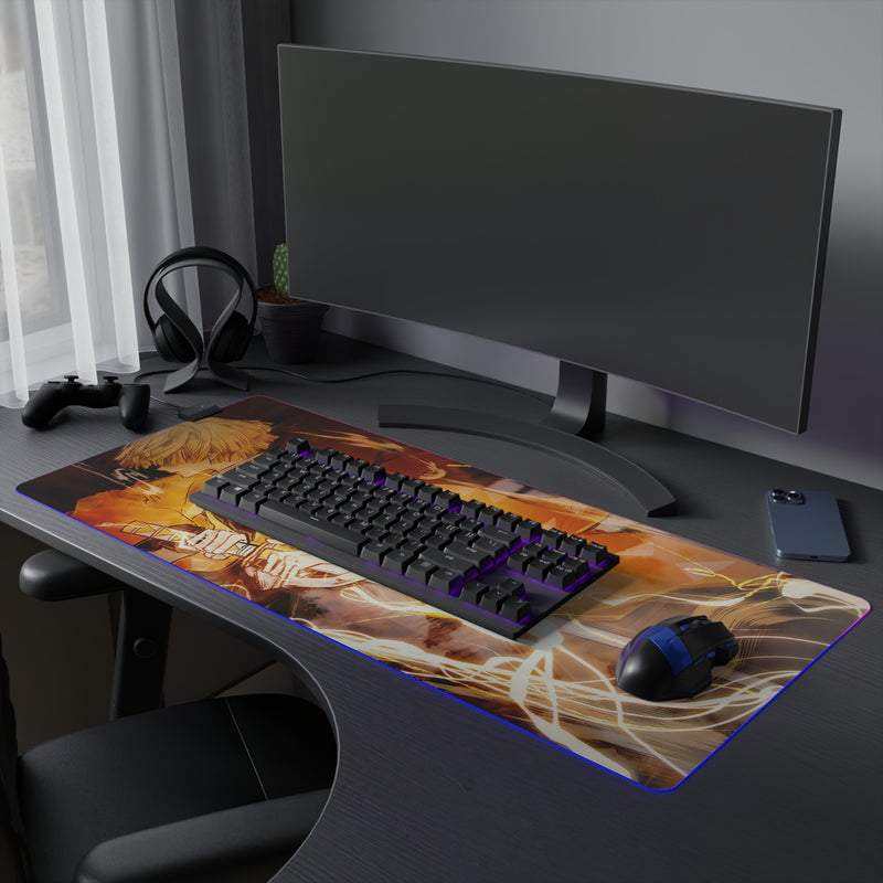 thunder kid LED Mouse Pad