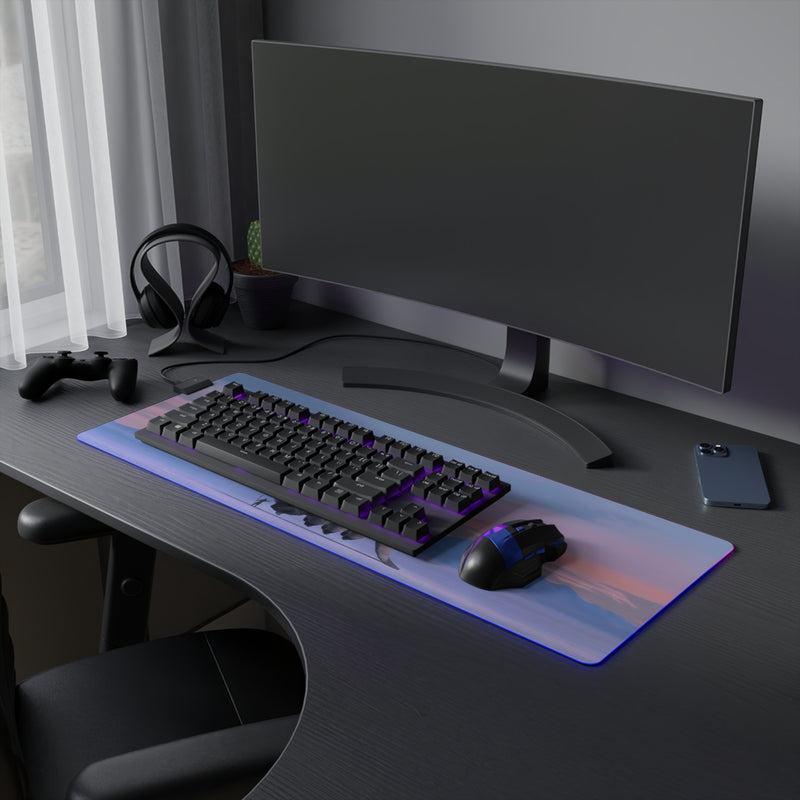 the chosen and beast LED Mouse Pad