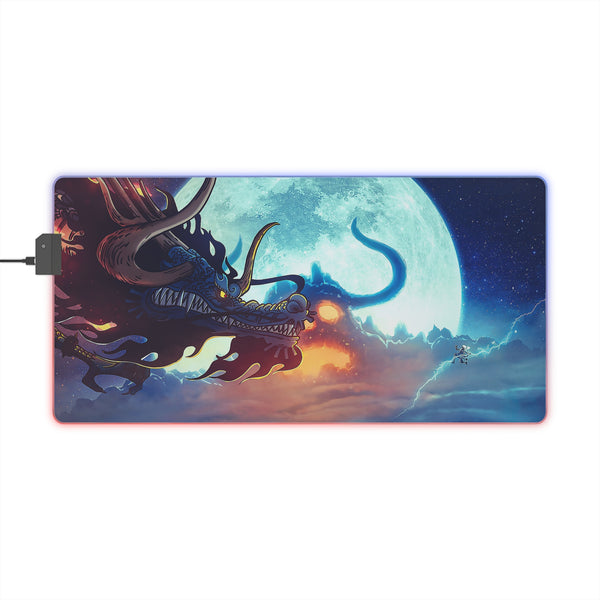 gear 5 dragon LED Gaming Mouse Pad