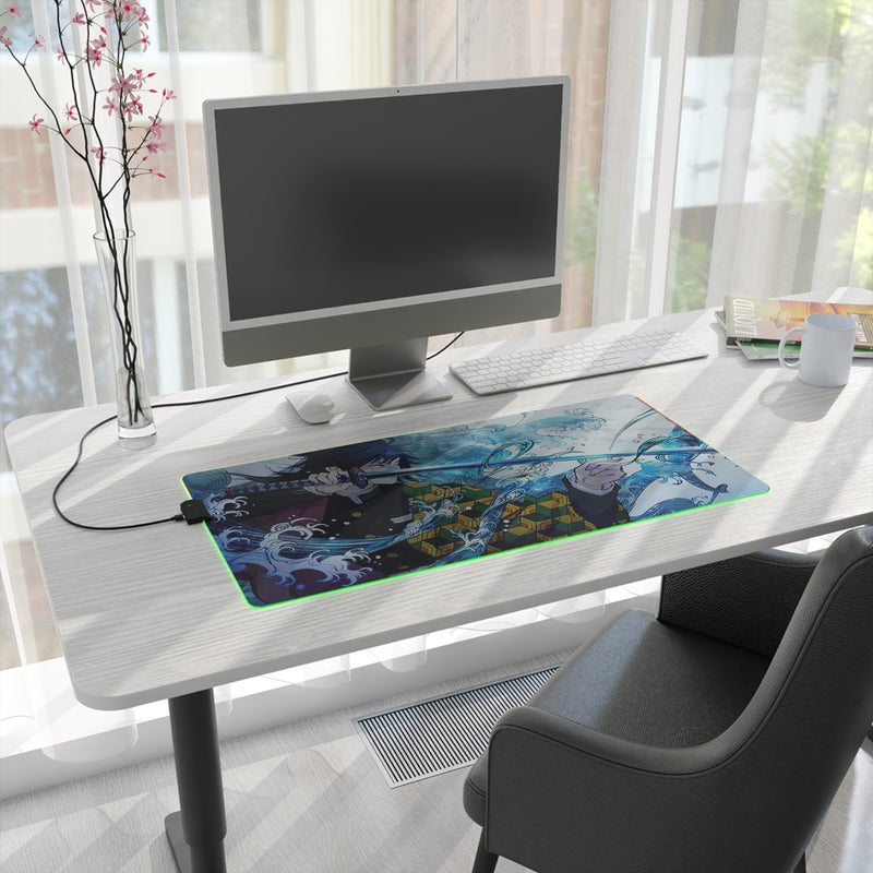 water hunter LED Mouse Pad