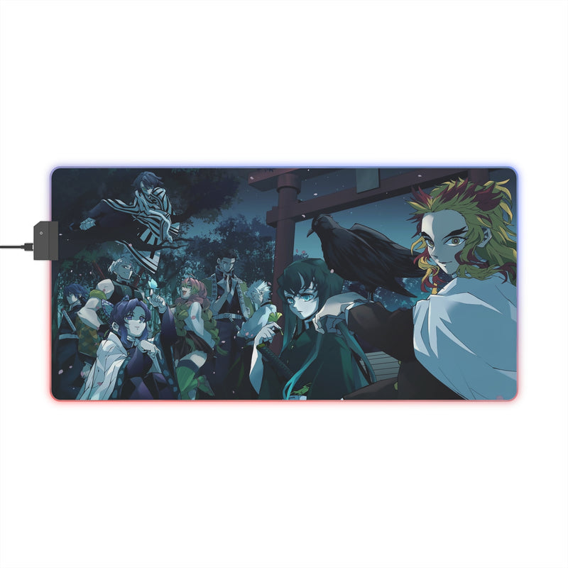 the evil hunter LED Mouse Pad