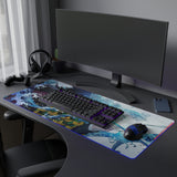 water hunter LED Mouse Pad