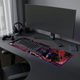 fire dragon LED Mouse Pad