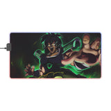 green monkey LED Mouse Pad