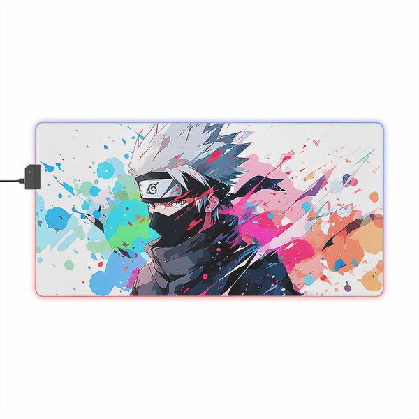 white wolf LED Mouse Pad