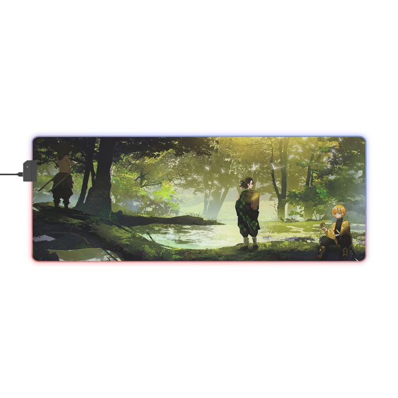 evil hunters LED Mouse Pad