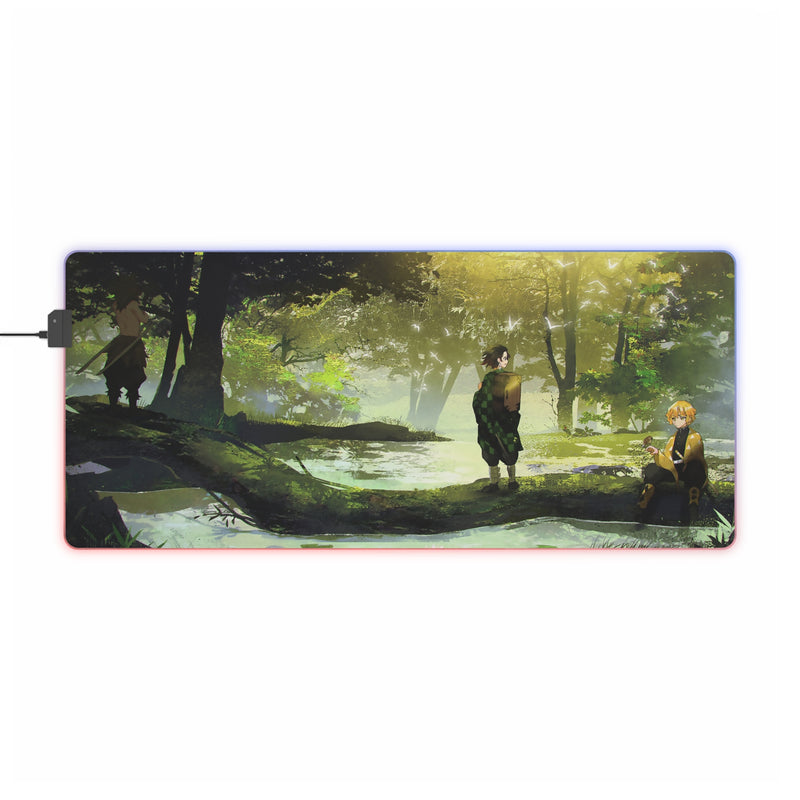 evil hunters LED Mouse Pad