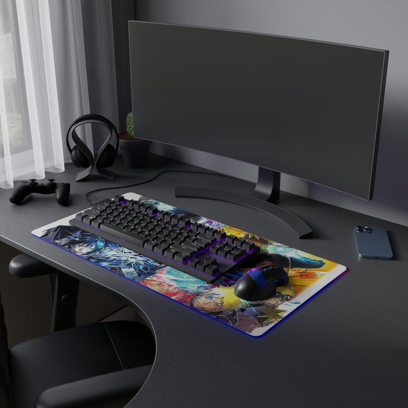 FOX AND SHADOW LED Mouse Pad