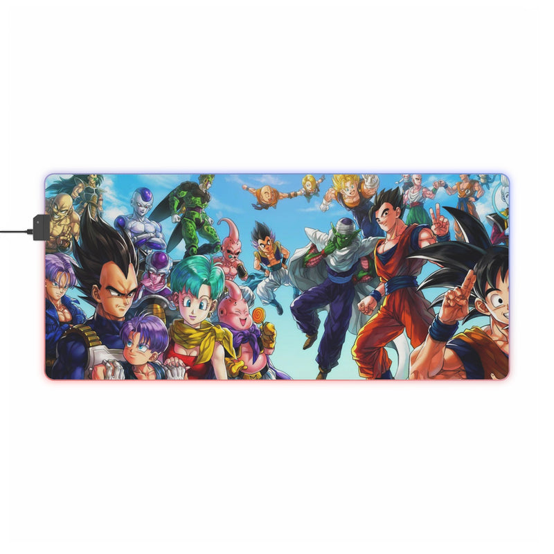 Dragon family LED Mouse Pad