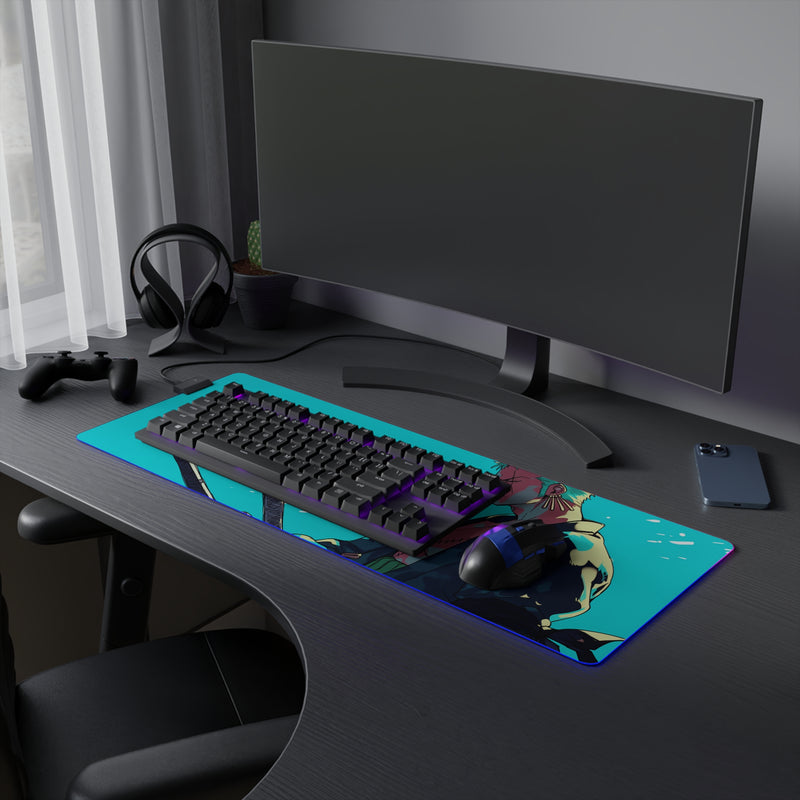 pirate slayer LED Mouse Pad