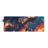 fire dragon LED Mouse Pad