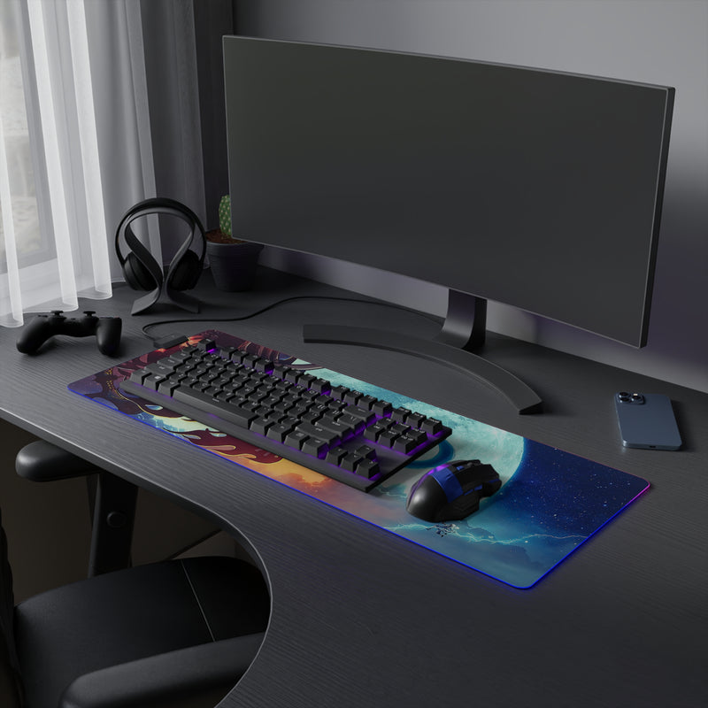 gear 5 dragon LED Gaming Mouse Pad