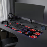 red cloud LED Mouse Pad