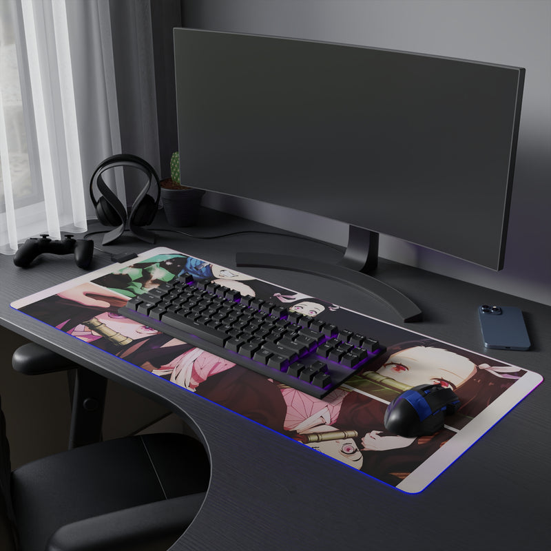 demon queen LED Mouse Pad