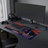 white wolf LED Mouse Pad