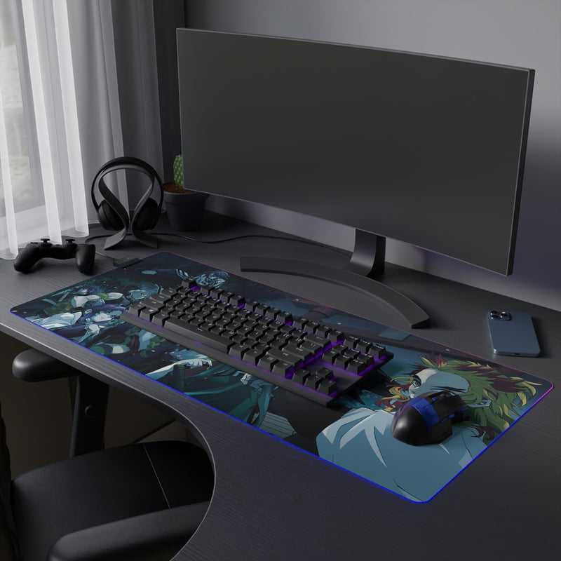 the evil hunter LED Mouse Pad