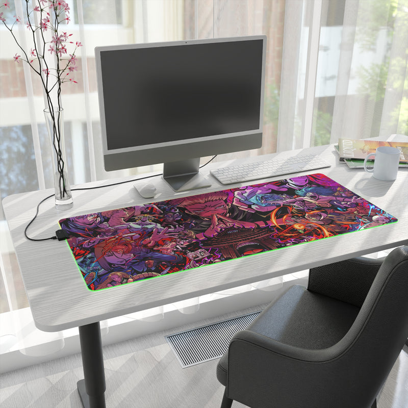 demon LED Gaming Mouse Pad