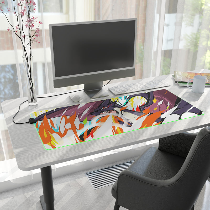 fire dragon LED Mouse Pad