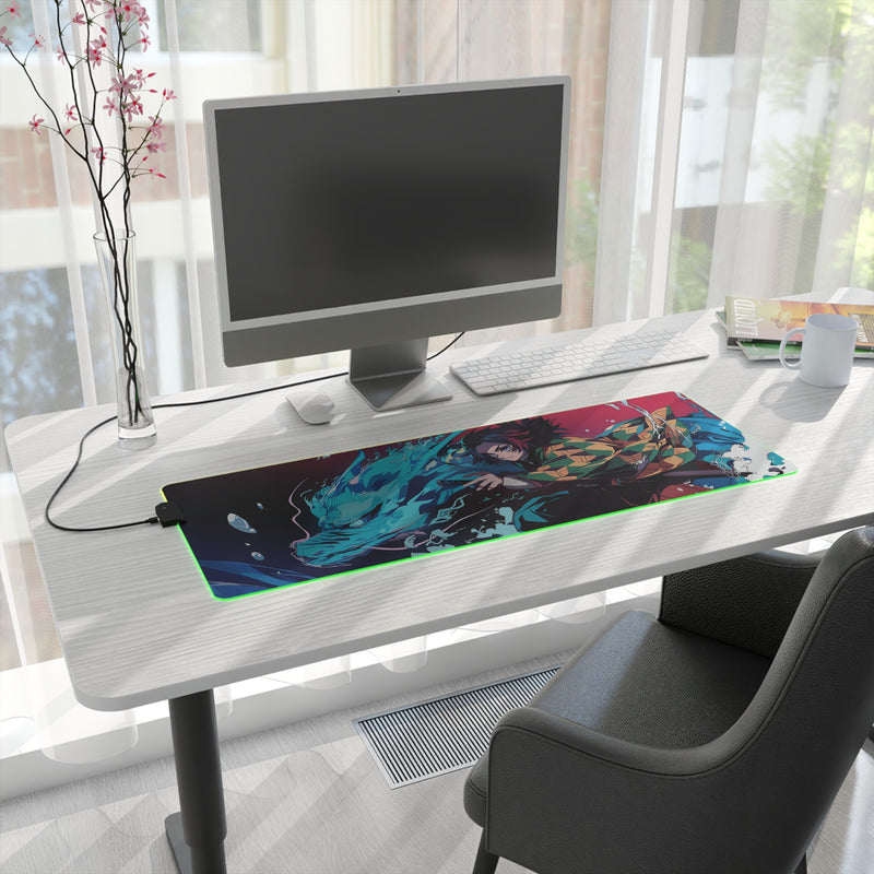 water hunter LED Mouse Pad