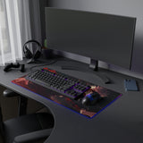 blue eyes LED Mouse Pad