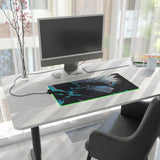 blue eyes LED Mouse Pad