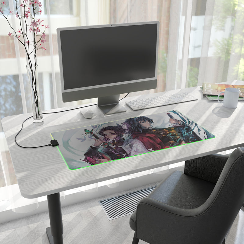 the evil hunters LED Mouse Pad