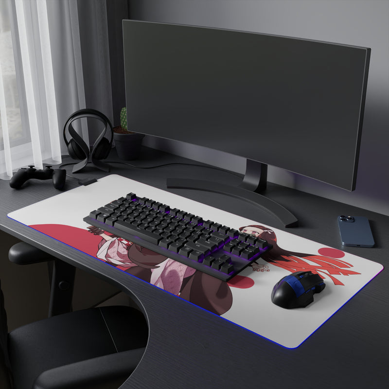 demon queen LED Mouse Pad