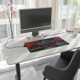 white wolf LED Mouse Pad