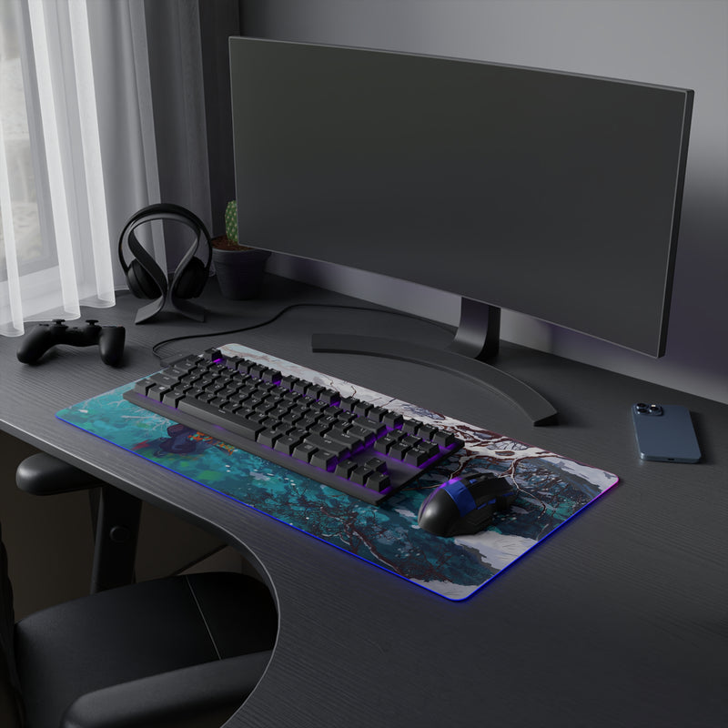 water hunter LED Mouse Pad